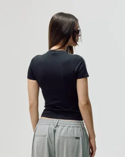 Women's Logo Stretch T-shirt - Black