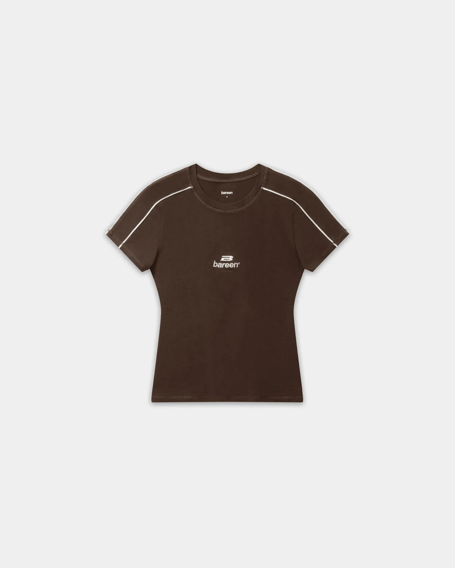 Women's Logo Stretch T-shirt - Brown