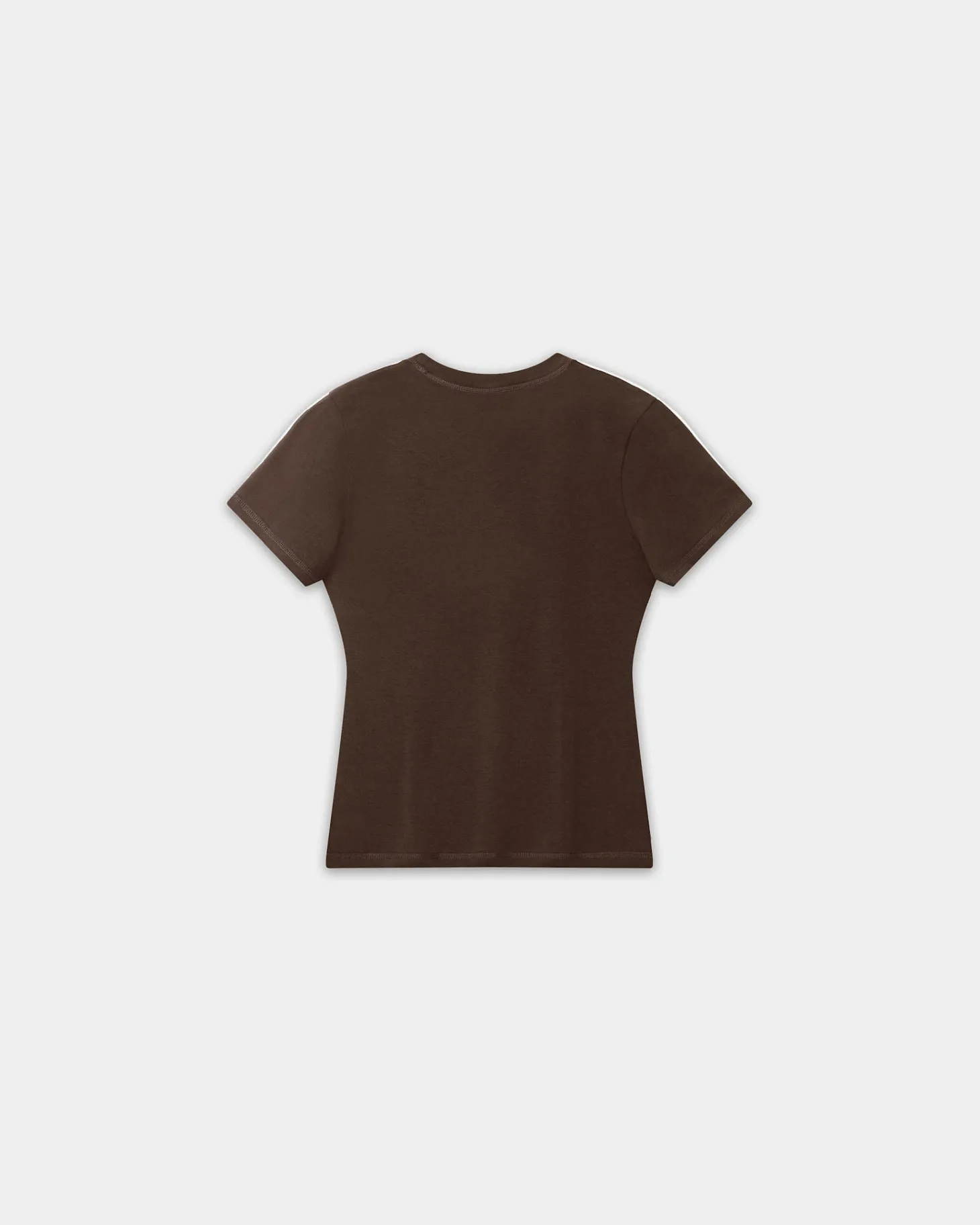 Women's Logo Stretch T-shirt - Brown