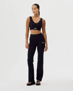 Women's Straight Leg Tights - Black Onyx