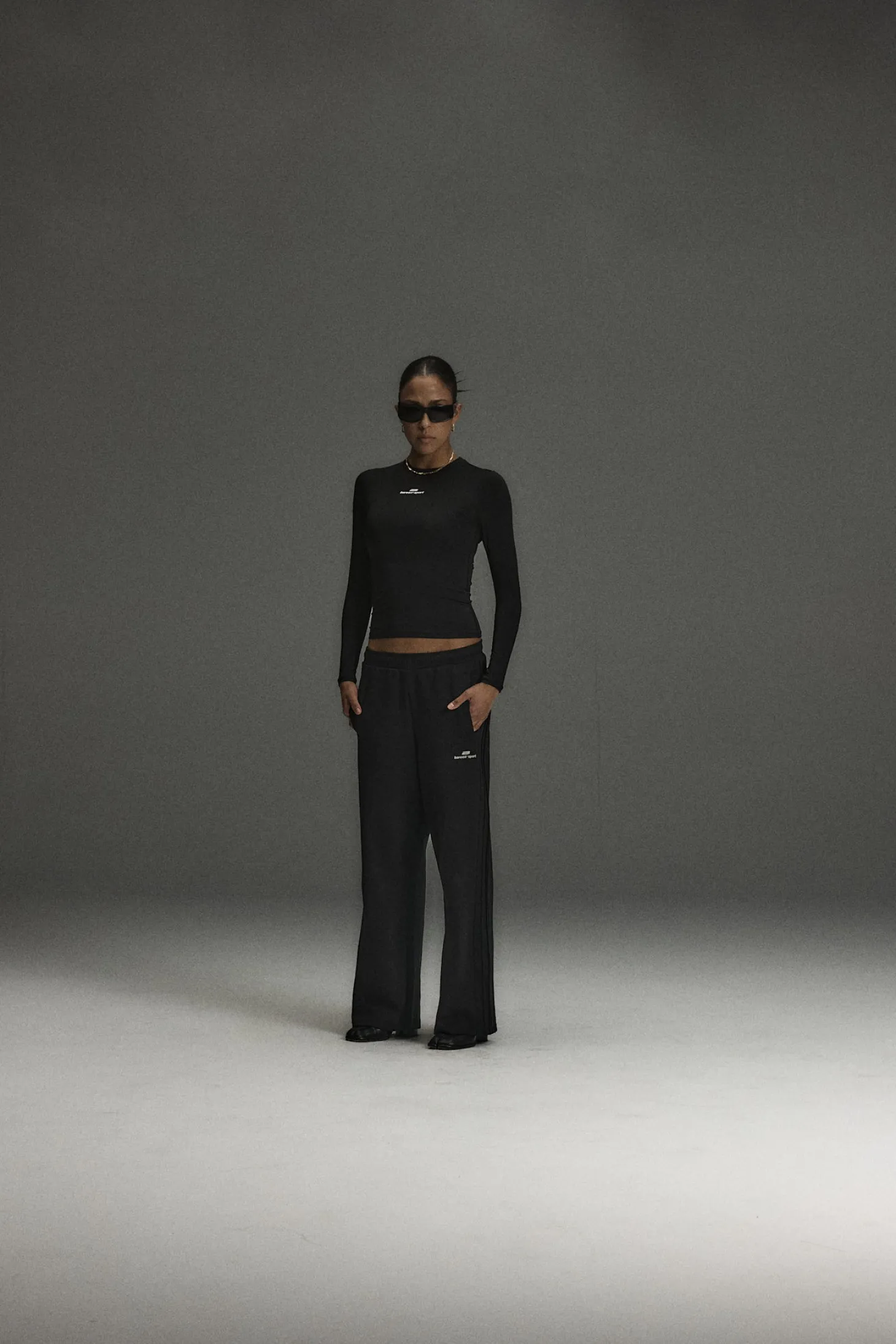 Women's Track Lounge Pants - Black